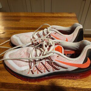 Nike Air Max 2014 Bright Criimson White Men's Size 11 Running Sneakers 698902-10